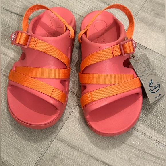 Chaco Kids' Chillos Darling Sport Sandal Rose SZ 5 - Picture 2 of 10